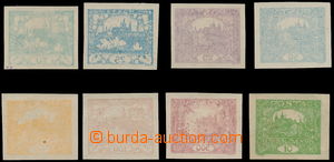 159823 -  Pof.8, 10, 11, 17, 20, 25, comp. of 7 stamps with machine o
