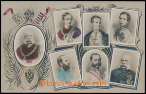 159881 - 1929 Franz Josef I., Jubilejní pohlednice k 60 letům vlád