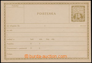 160083 - 1919 CPL2C, Poistenka - Ornament 15h; Un, good condition