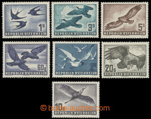 160168 - 1950-1953 Mi.955-956, 968, 984-987, Ptáci, kompletní oblí