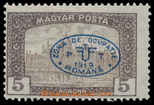 160213 - 1919 RUMUSKÁ OKUPACE MAĎARSKA/ DEBRECÍN  nevydaná zn. Mi