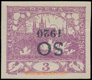 160505 -  Pof.SO2PP, 3h fialová, převrácený přetisk, zk. Le, Mö