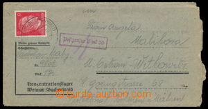 160563 - 1944 KT BUCHENWALD  úřední dopisní obálka s předtiskem