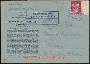 160570 - 1942 KT RAVENSBRÜCK  úřední dopisní obálka s předtisk