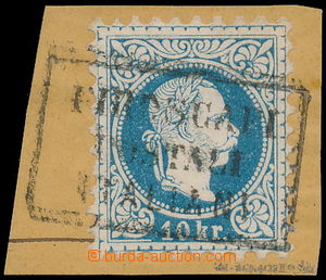 160794 - 1867 Mi.38II, Ferch.38, FJI 10Kr jemný tisk, na výstřižk