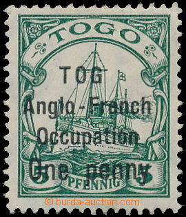 160797 - 1914 BRITSKÁ OKUPACE  SG.H28, přetiskové vydání Anglo-F