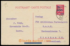 161300 - 1934 Mi.P20, dopisnice 15S/12S zaslaná do Mnichova, DR KREE