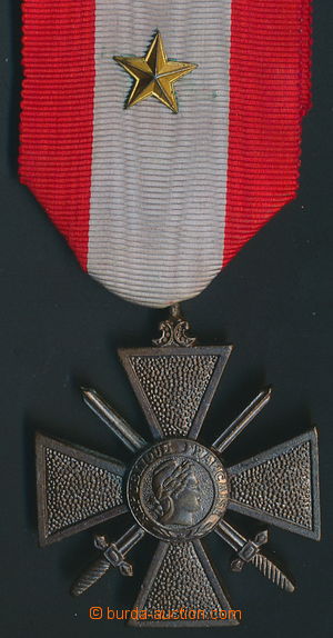 161385 - 1921- War Cross after/behind operation  on/for outer bojišt