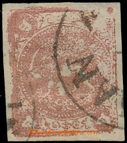 161404 - 1878 Persiphila 32B, Lion 5 Krans red-bronze, CDS ISFAHAN, v