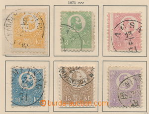 161410 - 1871-1872 Mi.1-14, Franz Joseph, complete set litography and
