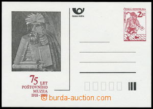 161709 - 1993 CDV2, Poštovní posel, s přítiskem PM2, 75 let Pošt