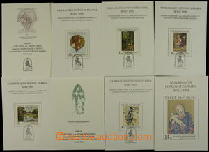 161710 - 1994-2001 AČP1-8, Nejkrásnější poštovní známka roku,