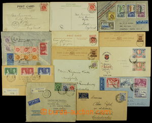 161808 - 1900-49 comp. of 13 entires, i.a. 3 sent to Czechoslovakia, 
