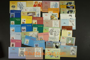 161845 - 1993-2012 [COLLECTIONS]  stamp-booklet  selection of 71 pcs 