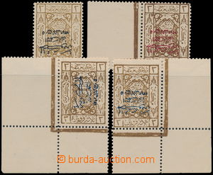 161856 - 1925 vydání HEJAZ - Hedschas, Sc.L87a,c, L95a, L104a,  Zna