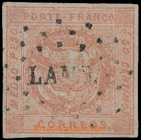 161935 - 1858 Sc.5, CHYBOTISK medio peso error, Znak  ½ Peso rů