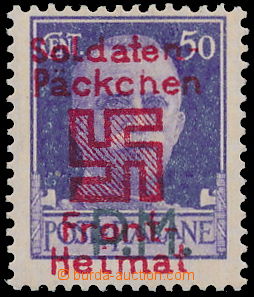 161938 - 1944 SALONIKI  vydání německé polní pošty Mi.V., přet