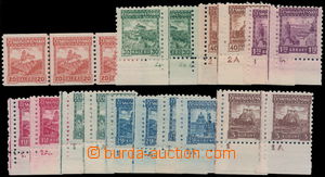161984 - 1926 Pof.216-226, Landscape, without watermark, values 30h-3