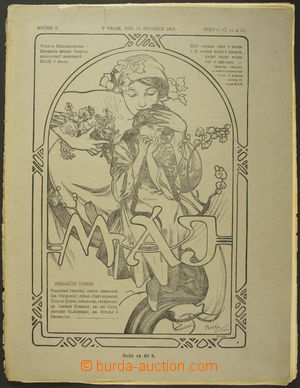 162032 - 1903 ALFONS MUCHA - journal Máj, year/volume II, notebook 6