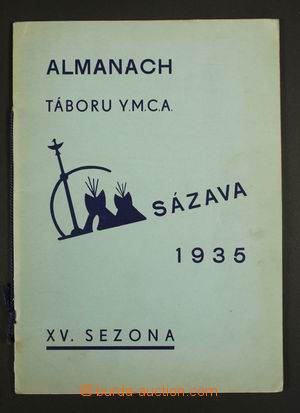 162036 - 1935 [COLLECTIONS]  Almanac táboru Y.M.C.A. Sázava, XV. se