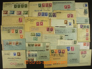 162106 - 1939- [COLLECTIONS]  selection of 50 pcs of entires, various