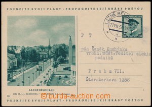 162127 - 1938 CDV69/24B, Lázně Bělohrad - Alej Dr. , prošlá s DR