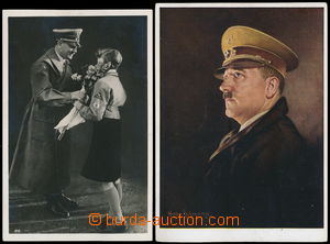 162162 - 1944 ADOLF HITLER - sestava 2 propagandistických pohlednic;