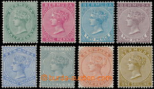 162390 - 1883-1904 SG.21-29, Viktorie ½P-1Sh; kompletní série,