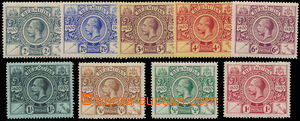 162392 - 1921 SG.59-67, Tercentenary of Self-government, 2. issue; co