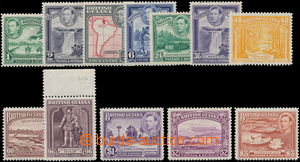 162395 - 1938 SG.308-319, Jiří VI.; kompletní série, kat. £1