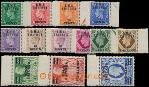 162421 - 1948 BRITSKÁ OKUPACE  SG.E1-E12, Přetisková B.M.A. ERITRE