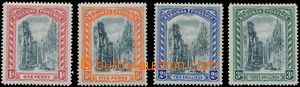 162428 - 1901-3 SG.58-61, Royal stairways 1P-3Sh; complete set, part 