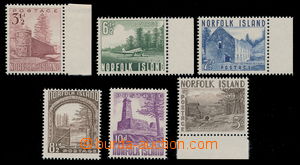 162438 - 1953 SG.13-18, Stavby; kompletní série, svěží