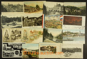 162440 - 1900-1930 [SBÍRKY]   sestava 90ks pohlednic, čs. místopis