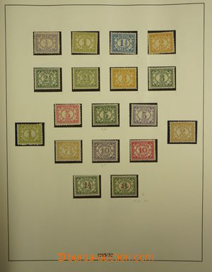 162451 - 1915-45 mainly complete collection of unused stamps on free 
