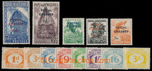 162480 - 1960 SG.D1-D6, D7-D14, Postage due stamps; 2 complete sets, 