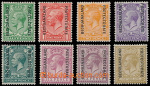 162492 - 1925-27 SG.91-98, George V. with Opt BECHUANALAND PROTECTORA