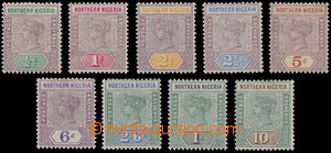 162500 - 1900 SG.1-9, Viktorie ½P-10Sh; kompletní série, kat. 