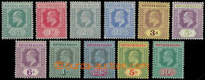162502 - 1910-11 SG.28-39, Edvard VII. ½P-10Sh; kompletní séri