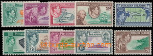 162521 - 1940 SG.1-8, George VI. ½P-2Sh6P; complete first set, c