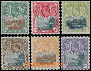 162525 - 1903 SG.55-60, Edvard VII. ½P-2Sh; kompletní série, k