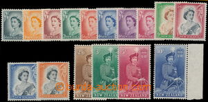 162560 - 1953-59 SG.723-736, Alžběta II.; kompletní série, kat. &