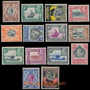 162563 - 1935-37 SG.110-123, Jiří V. a krajinky; kompletní série,