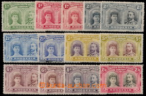 162588 - 1910 SG.119-137, 141, 144, 147, 155, Jiří V., sestava 13 z