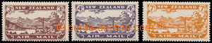 162591 - 1931 SG.548-550, Airmail 3P-7P; complete set, mint never hin