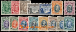 162619 - 1931-37 SG.15-27, George V. and Victoria Falls ½P-5Sh; 