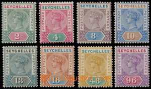 162623 - 1890-92 SG.1-8, Viktorie 2c-96c; kompletní série, kat. 