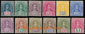 162640 - 1918 SG.50-61, Brooke 1c-$1; kompletní série bez průsvitk