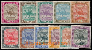162662 - 1902-21 SG.18-28, Camel 1m-10p; complete set, cat. £110