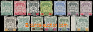 162695 - 1911-15 SG.1-12, Znak 1c - $25; kompletní série, kat. 